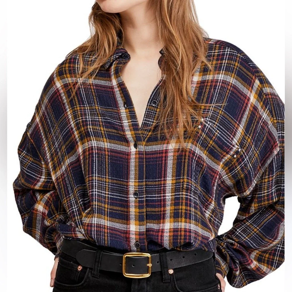 Free People Hidden Valley Top - Picture 1 of 6